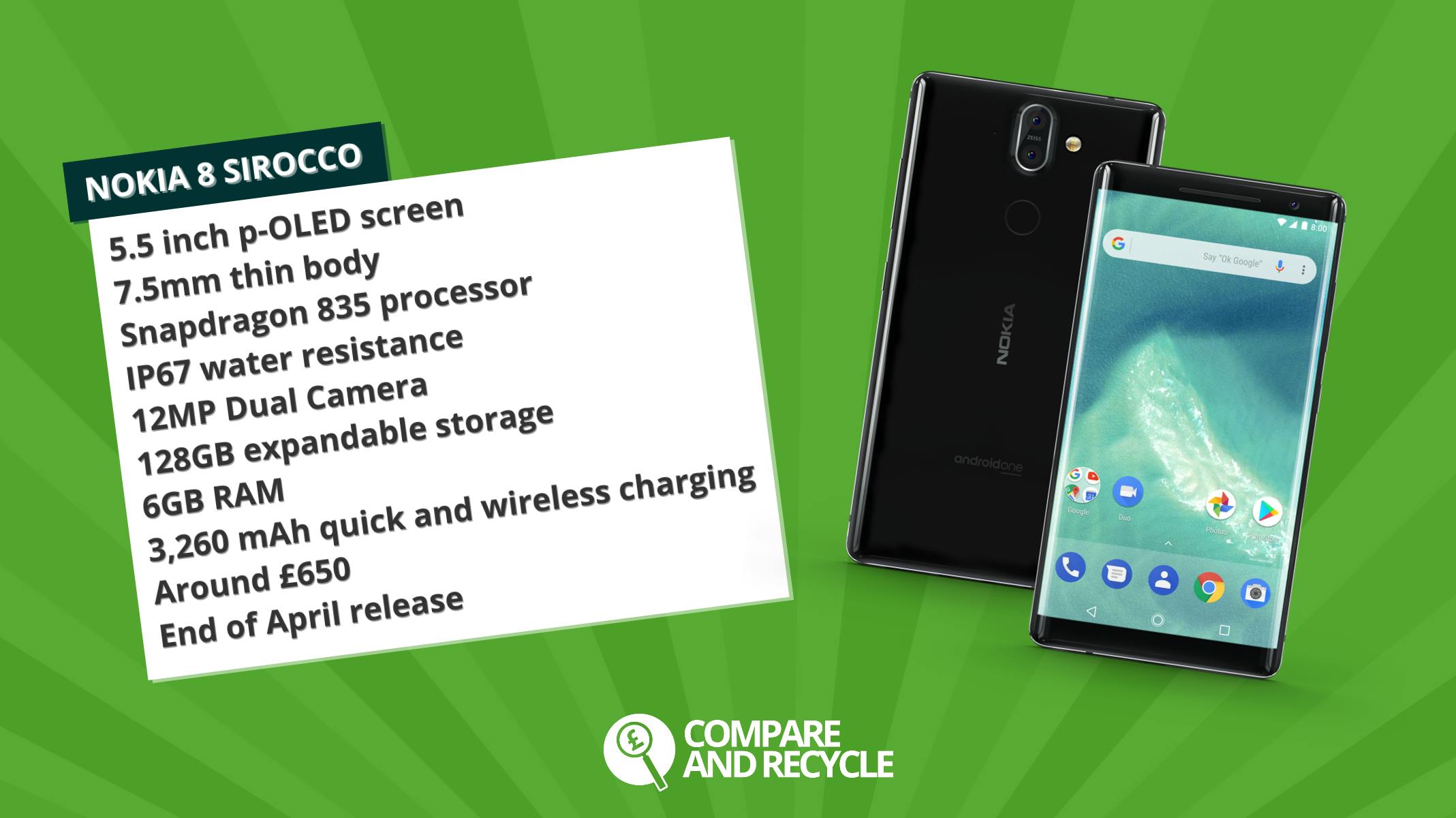 Nokia-8-sirocco-specsheet