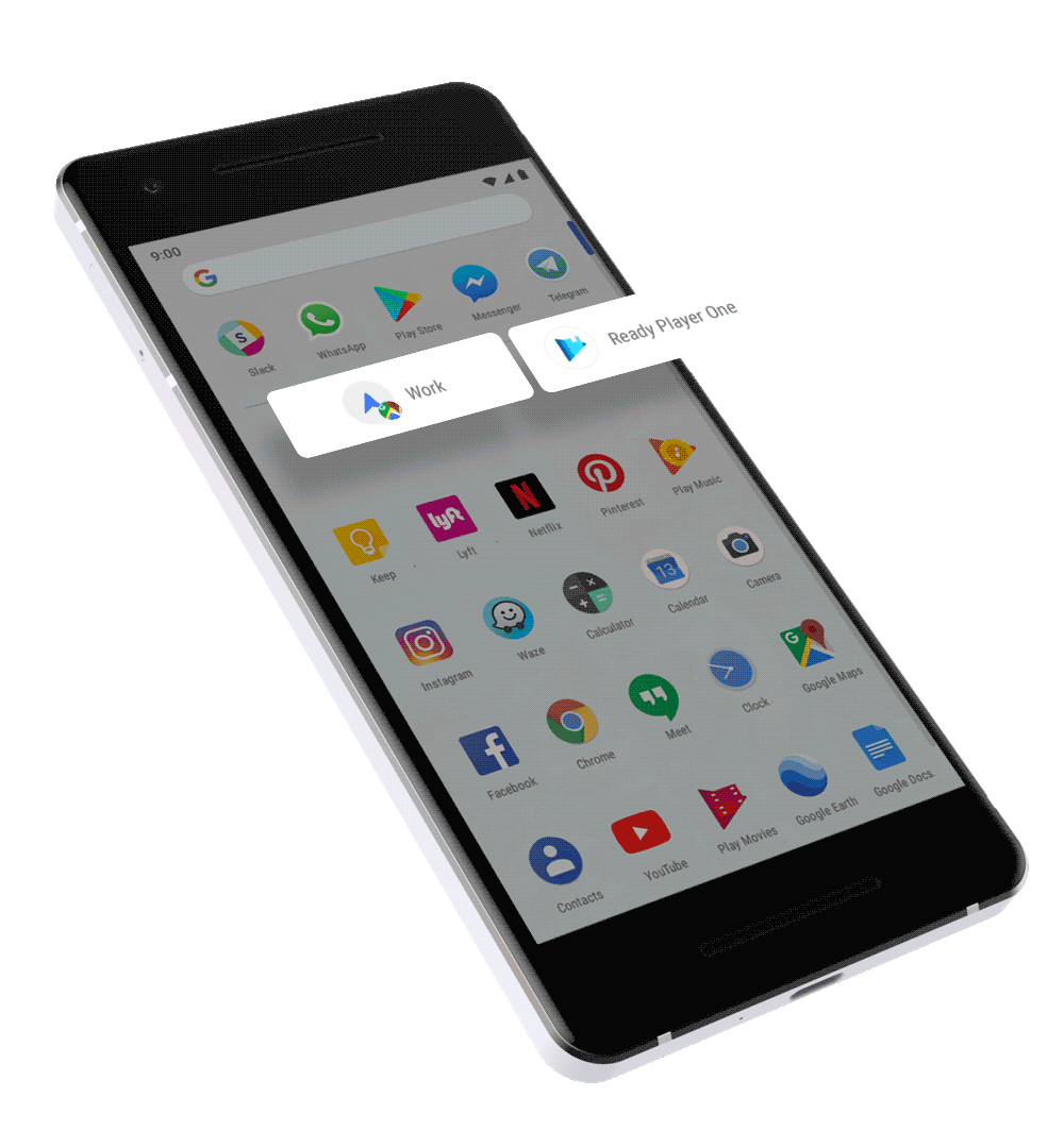 Android Pie App Actions feature. Source: Google