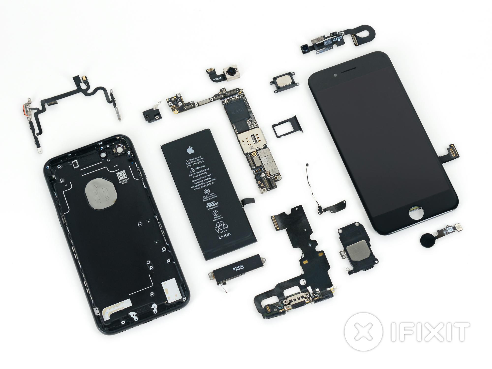 iPhone 7 teardown Source: iFixit