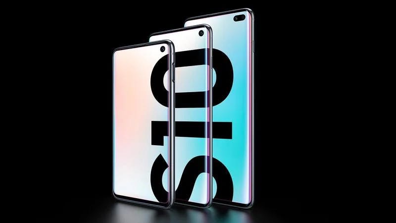 Samsung Galaxy S10 family: S10e, S10 and S10 Plus Source: Samsung