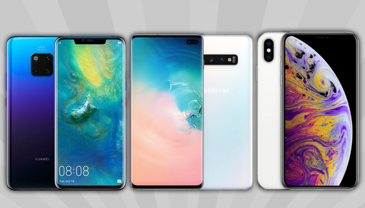 Huawei Mate 20 Pro vs Samsung Galaxy S10 Plus vs Apple iPhone XS Max