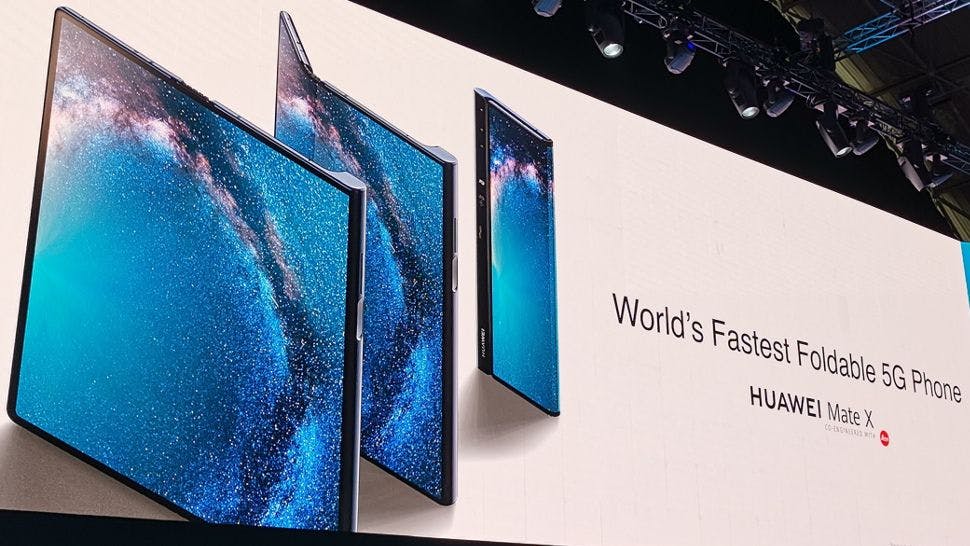 Huawei Mate X advertised at MWC 2019