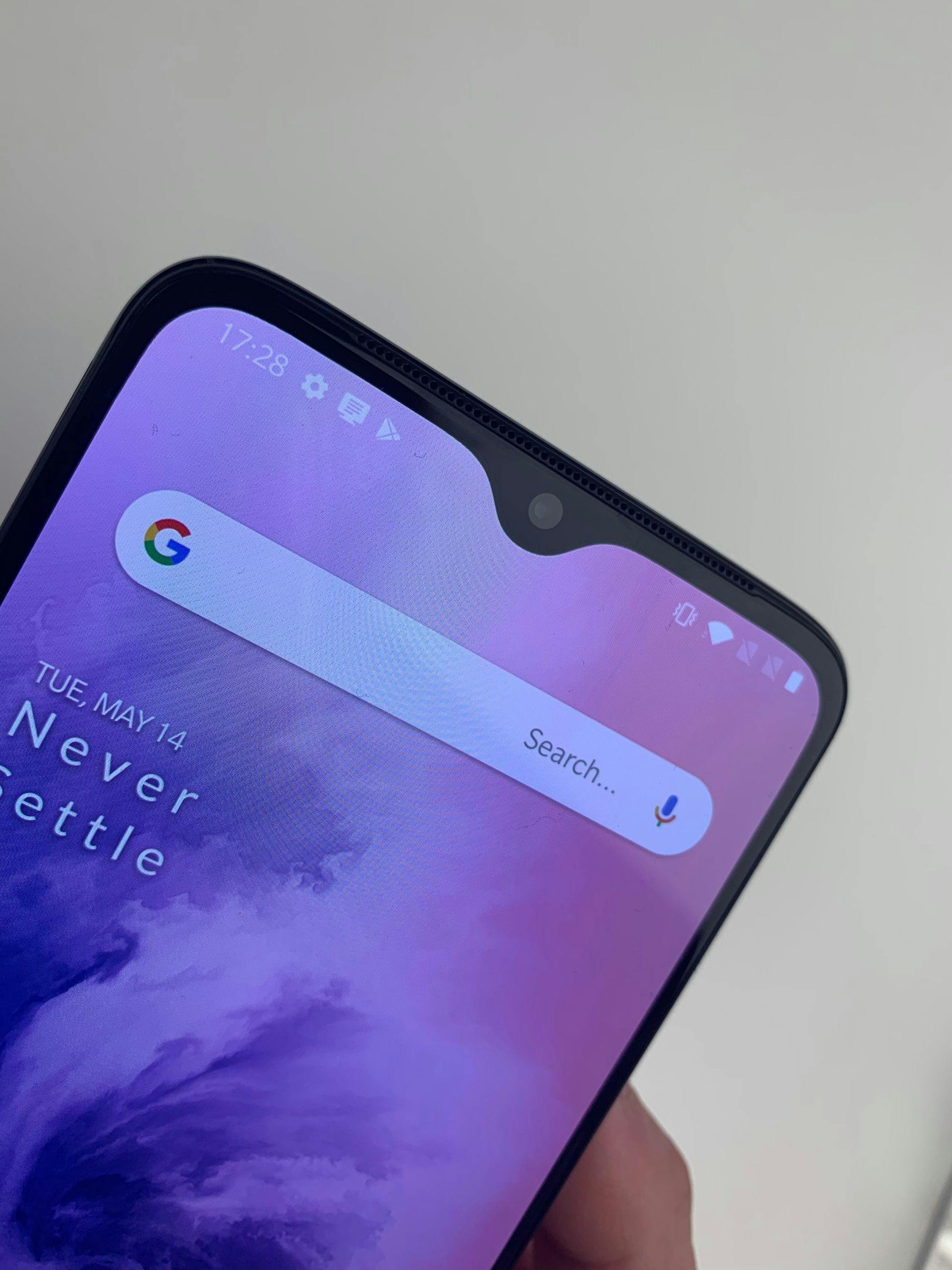 The OnePlus 7 front camera
