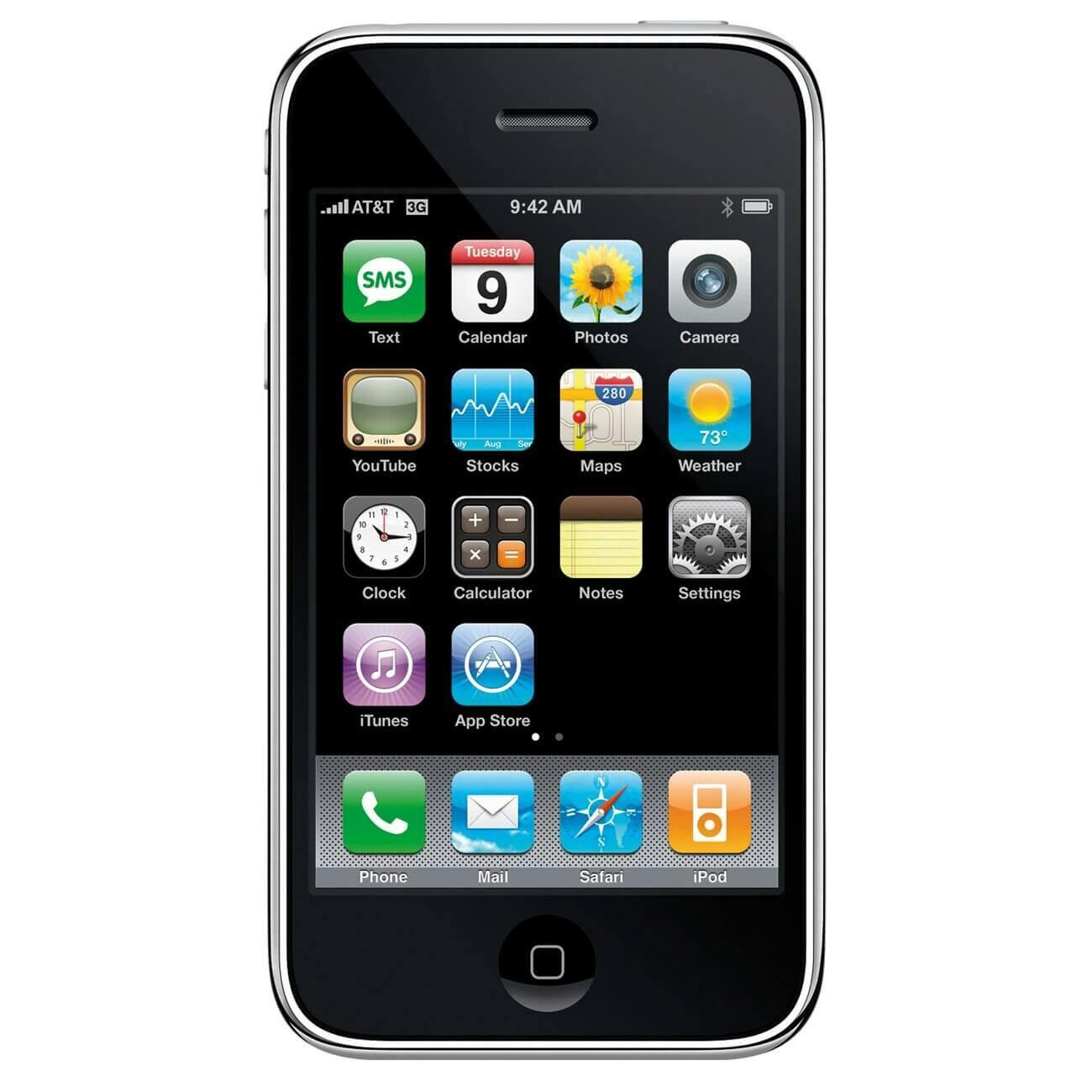 The iPhone 3GS is a reminder of the less sophisticated smartphone technology that we used a decade ago