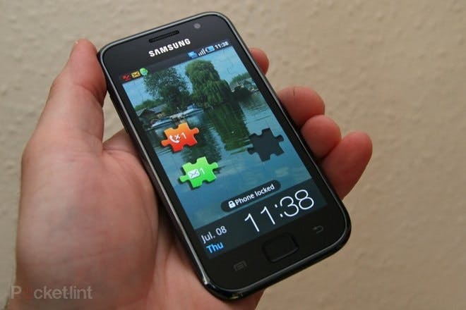 Galaxy S lock screen / Image Credit: Pocketlint