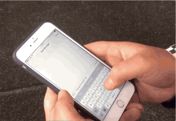 How to use the iPhone touchpad / Image Credit: Cult of Mac