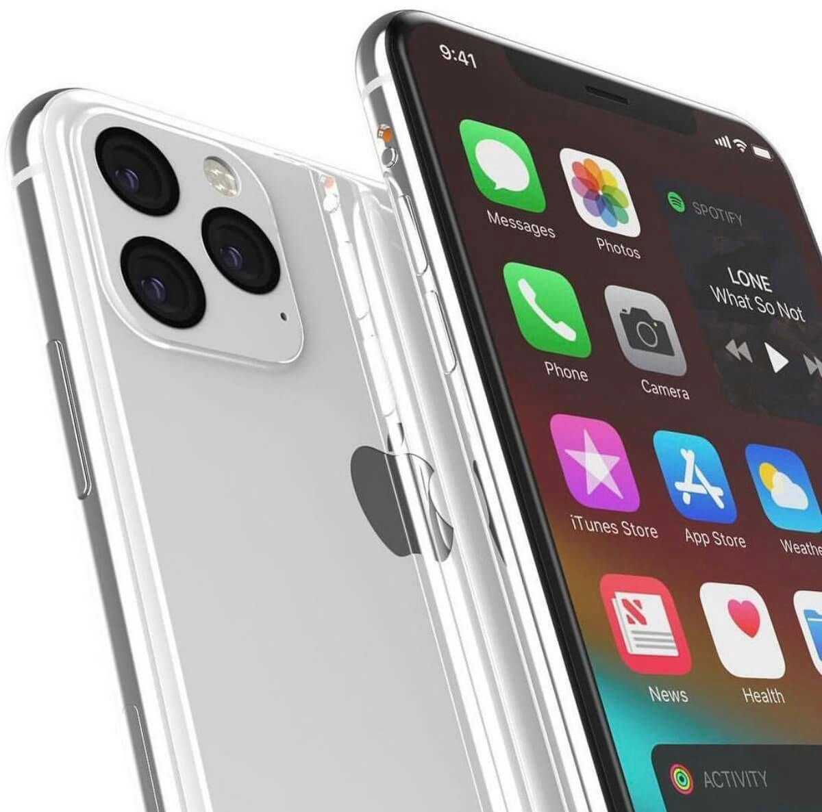 Illustration of how the iPhone 11 could look / Image Credit: @SSMusicTweet