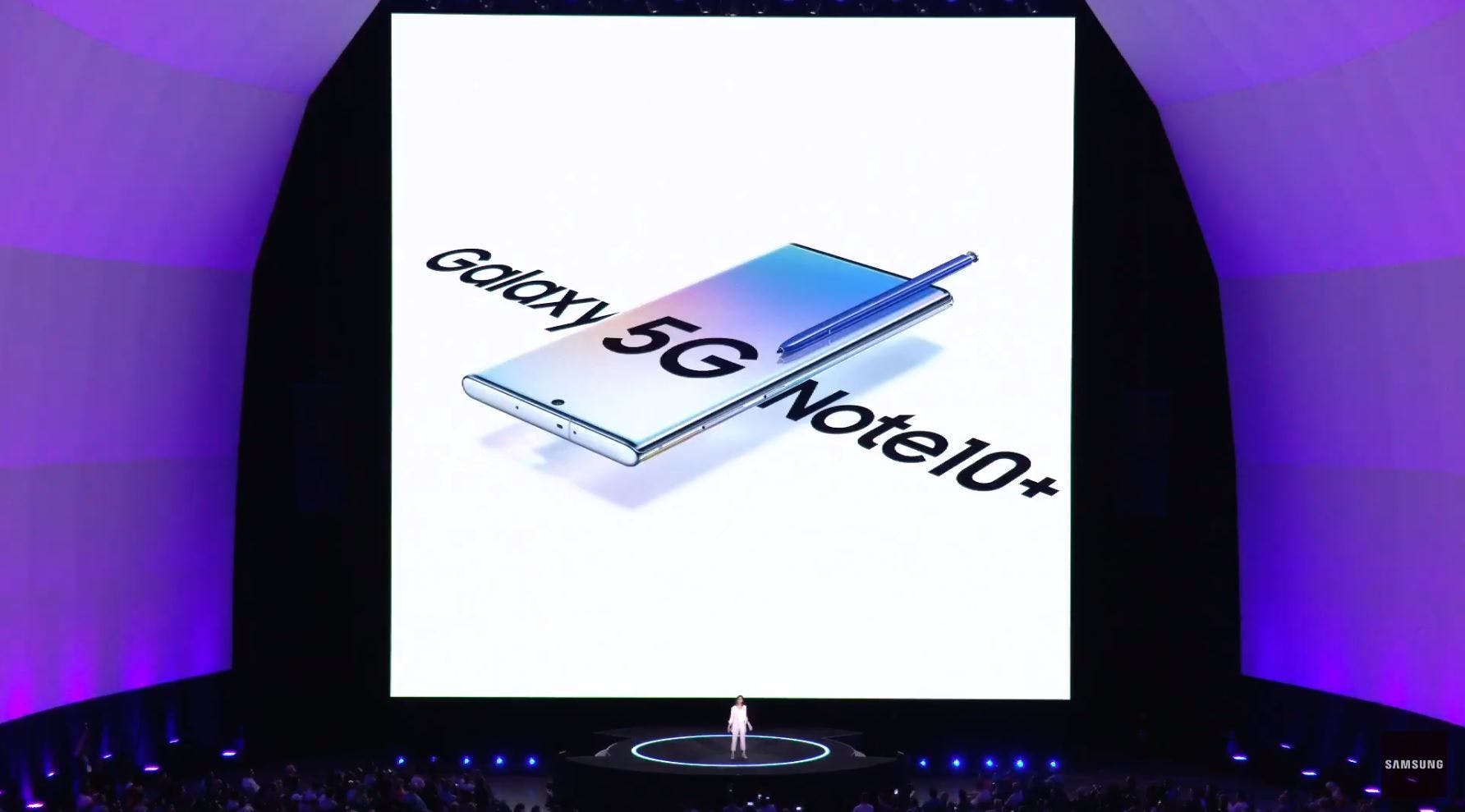 Samsung's Unpacked Event August 2019 Source: Samsung